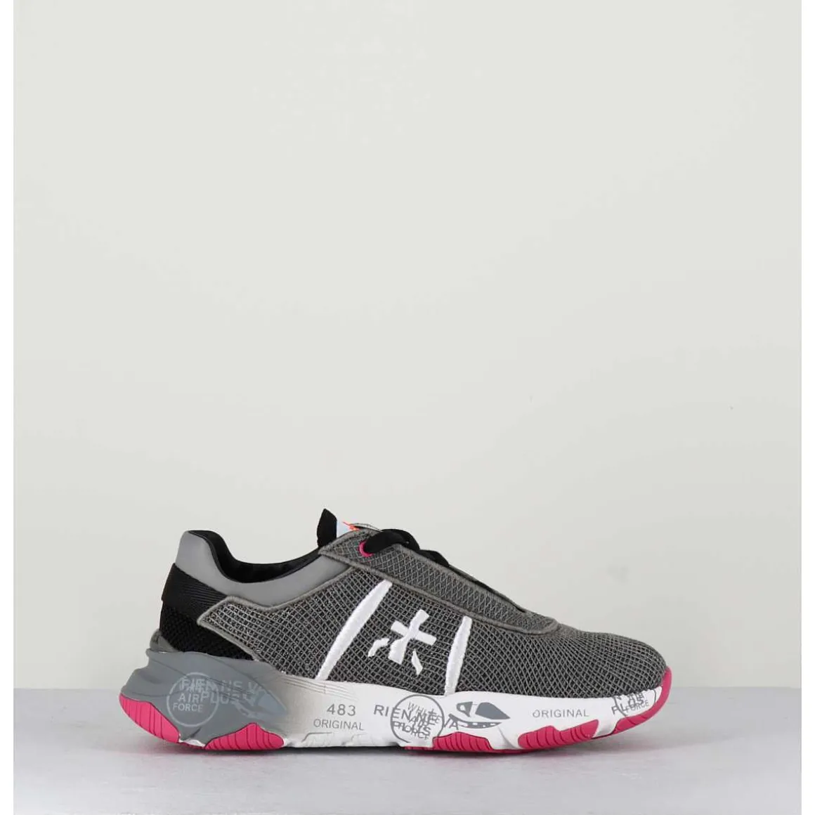 Sneakers Mesh Gris - Buff 6098