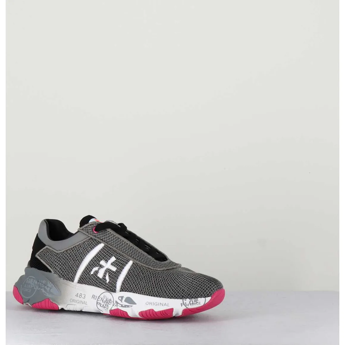 Sneakers Mesh Gris - Buff 6098