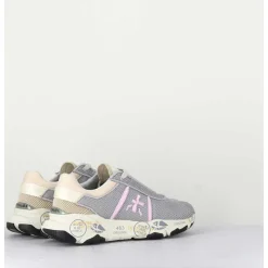 Sneakers Mesh Gris & Lilas - Buff 6094