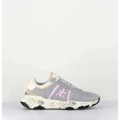 Sneakers Mesh Gris & Lilas - Buff 6094