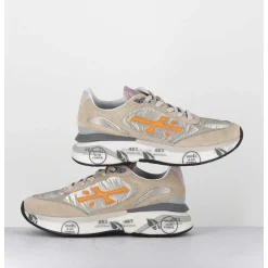 Sneakers Ultra Light Daim & Toile Beiges - Moerund 6442